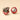 Vintage Dream Red Tin Ball with Cream & Crunchy Small